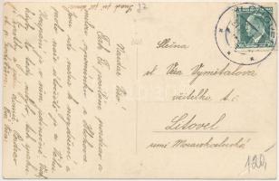 1937 Galgóc, Frasták, Hlohovec; Mlynky na Váhu / hajómalom a Vágon, híd / Váh river with floating sh...