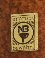 NB német retro kerámia váza. Mázas kerámia, jelzett, hibátlan 32 cm