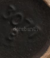 Német retro kerámia váza. Jelzett, hibátlan 19 cm