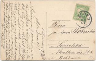 1908 Szered, Sereth, Sered nad Váhom; Cukorgyár. Weinberger Simon kiadása / sugar factory (EB)