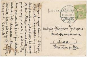 1915 Pozsony, Pressburg, Bratislava; Jezsuita templom májusi oltára / church interior, altar (EB)