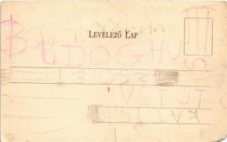 Tusnádfürdő, Baile Tusnad; Régi ország út. Brunner Lajos kiadása / old road (szakadás / tear)