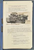 cca 1930 Hasse & Wrede gyári gépek katalógusa és ismertetője 4 db fotóval + 4 kihajtható tervraj...