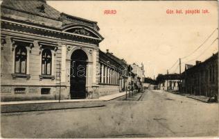 Arad, Görögkeleti (ortodox) püspöki lak. Pichler Sándor kiadása / Orthodox bishop's residence (EK)