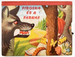 Vojtech Kubasta: Piroska és a farkas. (Térbeli mesekönyv). Prága, 1969, Artia. Kiadói félvászon-köté...