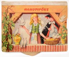 Vojtech Kubasta: Hamupipőke. (Térbeli mesekönyv). Prága, 1970, Artia. Kiadói félvászon-kötés, néhány...