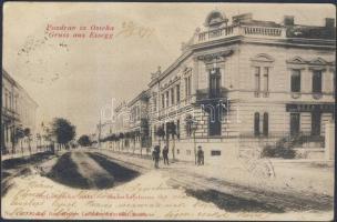 1899 Eszék with synagogue