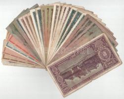 30db-os vegyes pengő bankjegy tétel T:F,VG