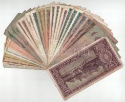 30db-os vegyes pengő bankjegy tétel T:F,VG