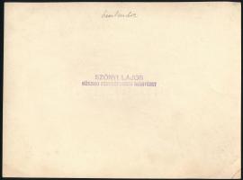 cca 1910 Szentendre, Dr. Vass József Minister Inas Otthon Építkezése, pecséttel jelzett fotó Szőnyi ...