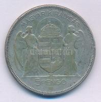 1930. 5P Ag "Horthy jobbra" T:F ph. 
Adamo P8