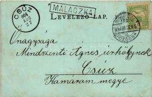 1904 Malacka, Malatzka, Malacky; Kolostor. Wiesner kiadása / Kloster / monastery (fl)