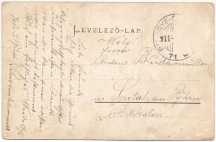 1911 Németpróna, Deutsch-Proben, Nemecké Právno, Nitrianske Pravno; Temető / cemetery (EK)