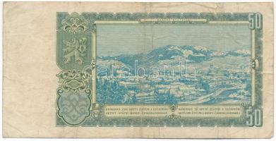 Csehszlovákia 1953. 50K T:F
Czechoslovakia 1953. 50 Korun C:F
Krause P#85