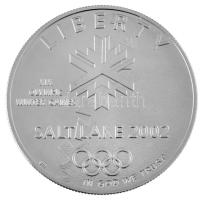 Amerikai Egyesült Államok 2002P 1$ Ag Téli Olimpia Salt Lake City T:UNC USA 2002P 1 Dollar Ag Winter Olympics Salt Lake City C:UNC Krause KM#336