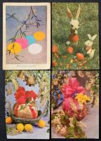 Kb. 200 db MODERN üdvözlő motívum képeslap: sok újévi és húsvéti / Cca. 200 modern greeting motive postcards: many Easter and New Year