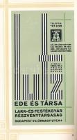 1933 Grafikus művezetők évkönyve. 1933. III. évf. Szerk.: Müller Sándor. Bp., 1933, M.M.O.SZ. Grafik...