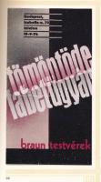 1933 Grafikus művezetők évkönyve. 1933. III. évf. Szerk.: Müller Sándor. Bp., 1933, M.M.O.SZ. Grafik...