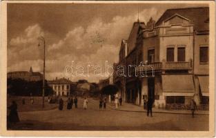 1938 Léva, Levice; Városi szálloda / hotel + "1938 Léva visszatért" So. Stpl (EK)