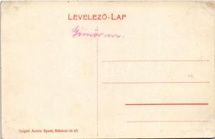 Jolsva, Jelsava (Gömör); Honvéd laktanya, fürdő. Lukácsy Miklósné kiadása / military barracks, spa. ...