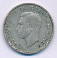 Nagy-Britannia 1942. 2Sh Ag "VI. György" T:VF Great Britain 1942. 2 Shilling Ag "George VI" C:VF  Krause KM#855