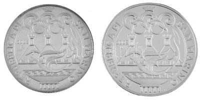 San Marino 2003R 5E Ag "2004-es Olimpia" + 2003R 10E Ag "2004-es Olimpia" T:PP 
...