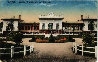 1921 Siófok, Gőzhajó állomás váróterme