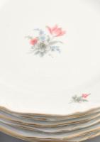 Eschenbach Bavaria süteményes készlet. Jelzett, egyik tálon pattanás, d: 19-27 cm