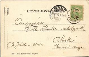 1906 Barlangliget, Höhlenhain, Tatranská Kotlina (Tátra, Magas-Tátra, Vysoké Tatry); Béla-patak a La...