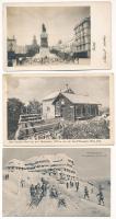 20 db főleg RÉGI képeslap vegyes minőségben: külföldi városok és motívumok / 20 mostly pre-1945 post...