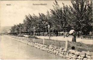 1907 Balatonalmádi, Korzó. Pethe Victor kiadása