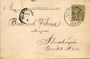 Miskolc, Váncza Emma fényképészeti műterme, váróterem, öltöző, bejárat, műterem, belsők. Art Nouveau...