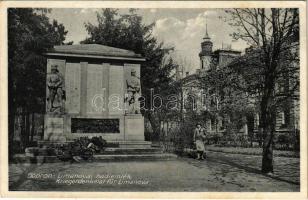 Sopron, Limanovai hadiemlék. Lobenwein Harald kiadása / Kriegerdenkmal für Limanova