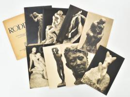 Jahn, Johannes: Rodin. Acht Meisterfotos in Handabzügen ausgewählt von - - . Markkleeberg-Leipzig, [...