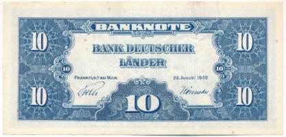 NSZK 1949. 10M "N4336937Q" T:XF
FRG 1949. 10 Mark "N4336937Q" C:XF
Krause 16