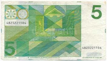 Hollandia 1973. 5G "4823221104" T:F
Netherlands 1973. 5 Gulden "4823221104" C:F...