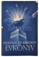 1942 Szociális és karitatív évkönyv Széchenyi Prohászka. Kissé sérült papíkrötésben 174 p