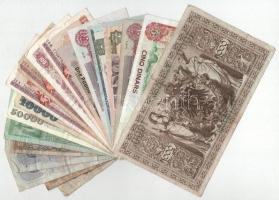 Vegyes 20db-os külföldi bankjegy tétel, közte holland, lengyel, máltai stb bankjegyek T:F,VG
Mixed ...