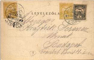 1902 Budapest II. Hűvösvölgy, Balázs-féle vendéglő, étterem. Divald Károly 578. sz. (EK)