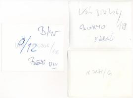 1945 Budapest IV. Újpest, földosztás - 5 db fekete-fehér 12 x 9 cm fotó