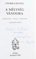Csurka István: A mélység vándora. II. kötet. A szerző, Csurka István (1934-2012) kétszeres József At...