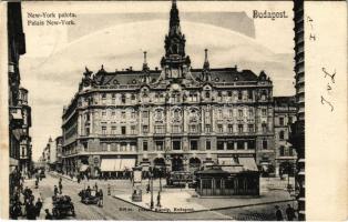 1904 Budapest VII. New York palota, villamos. Divald Károly 240. sz. (Rb)