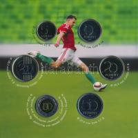 2016. 5-200Ft (6xklf) + "MLSZ (Magyar Labdarúgó Szövetség)" Cu-Ni-Zn emlékérem, forgalmi s...