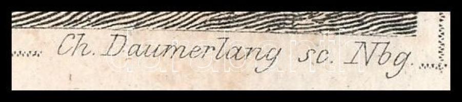 cca 1840-1850 Genua / Genova olasz kikötőváros. Acélmetszet, papír, jelzett a metszeten (metsz.: Ch....