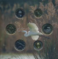 2018. 5Ft-200Ft (6xklf) forgalmi sor papír dísztokban "Magyarország pénzérméi - Természeti érté...