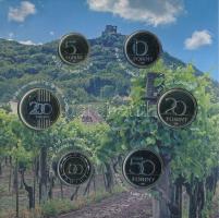 2022. 5Ft-200Ft (6xklf) forgalmi sor szettben + "Somlói borvidék" Cu-Ni-Zn proof emlékérem...