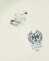 Hollóházi virágmintás váza. Jelzett, hibátlan, m: 20 cm