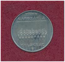 1983. 100Ft Cu-Ni "FAO - Több gabonát a világnak" műbőr tokban, tanúsítvánnyal T:UNC Adamo...