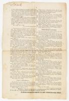 1849 Pest, Cs. kir. katonai törvényszék ítéletei, nevek és ítéletek felsorolásával (pl. Jáross Vince...