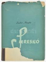 Szabó Magda: Freskó. Bp., 1958, Magvető. Első kiadás! Kiadói félvászon kötés, sérült papír védőborítóval, kissé kopottas állapotban.